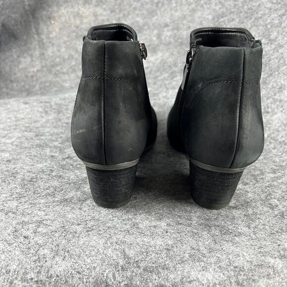 Blondo Valli 2.0‎ Waterproof Ankle Bootie Side Zip Black Boho 9.5 - Picture 5 of 8